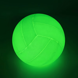 GLOVA glow-in-the-dark volleyball glowing neon green